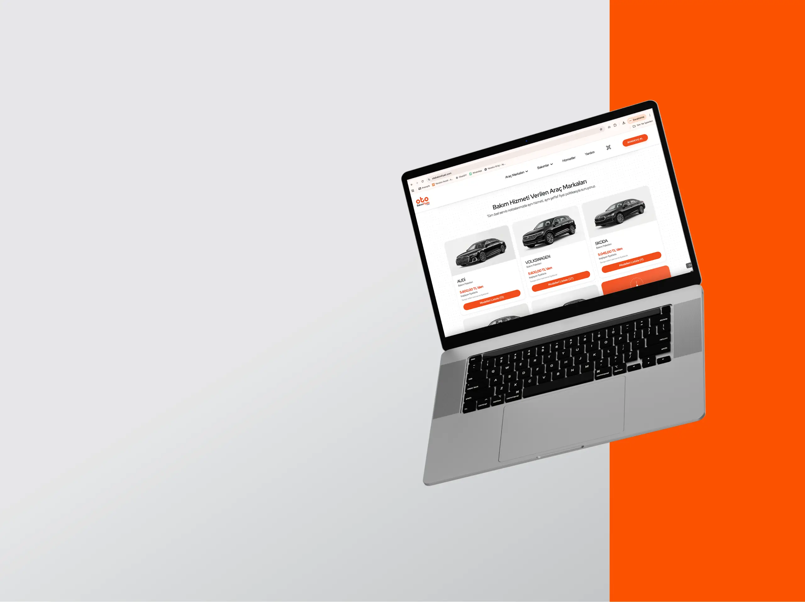 Servise gelmeden bakım fiyatını öğren!